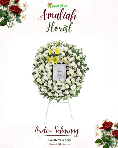 Krans Bunga Duka Bumi Dipasena Jaya